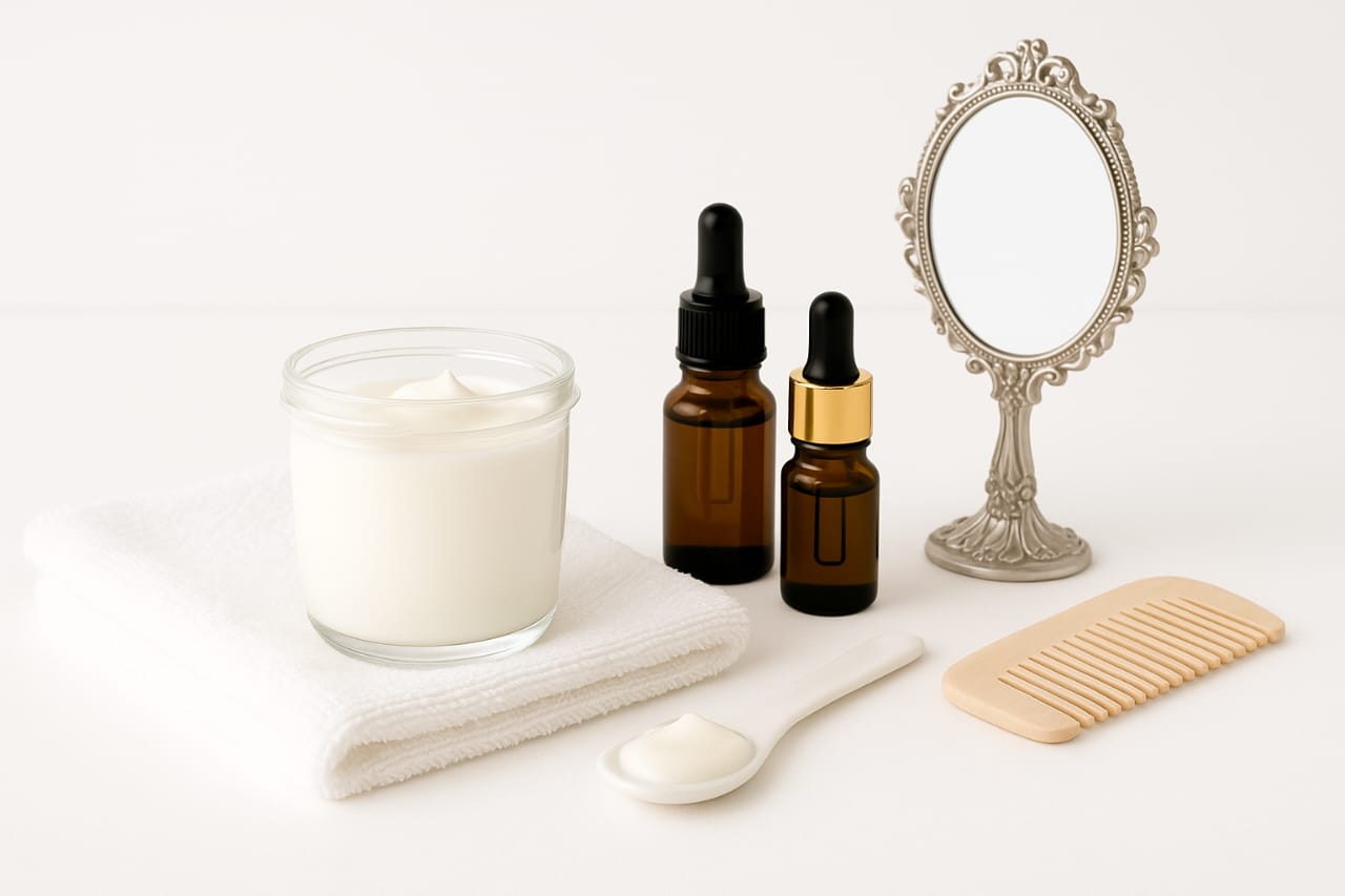 Sérum e creme com ácido lático para ser usado para evitar a flacidez no colo e pescoço